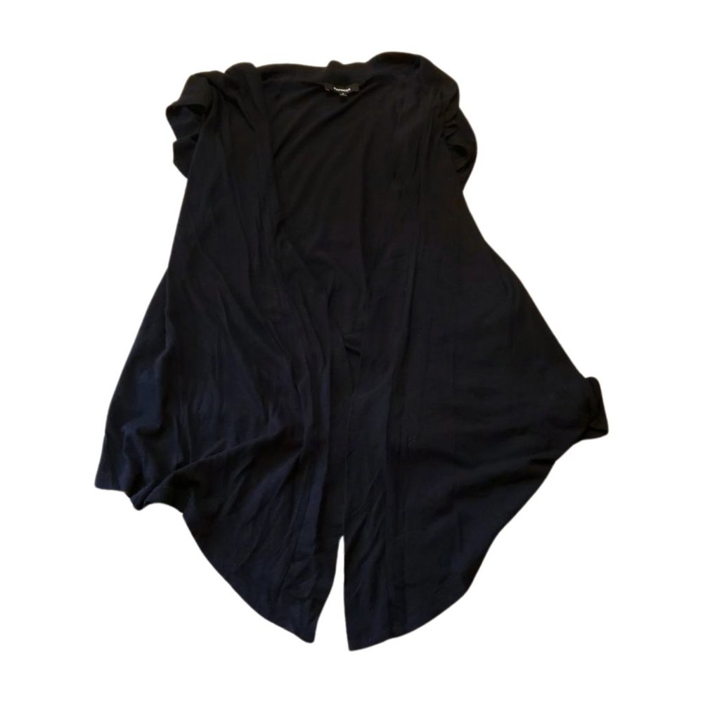 Express Black Lightweight Open Jacket – Cotton Blend – Size S - Picture 7 of 11